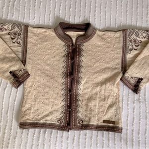 Beautiful Dale of Norway (pink accents) purchased in Norway.